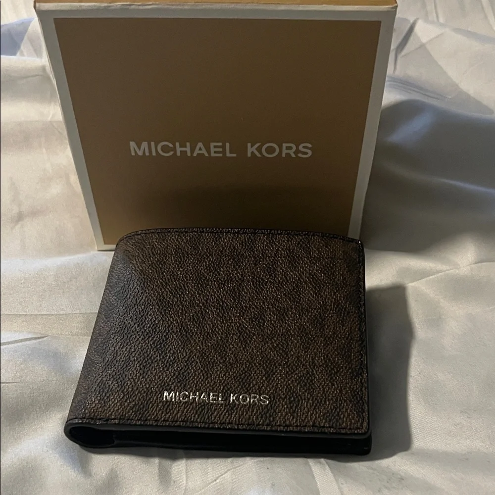 Michael Kors Brown Money Clip